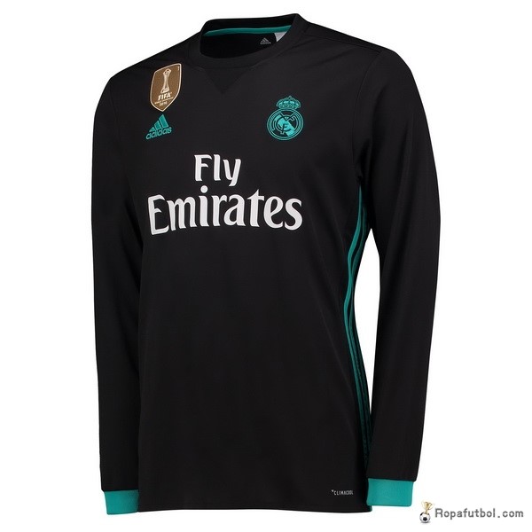 Camiseta Real Madrid Replica Segunda Ropa ML 2017/18